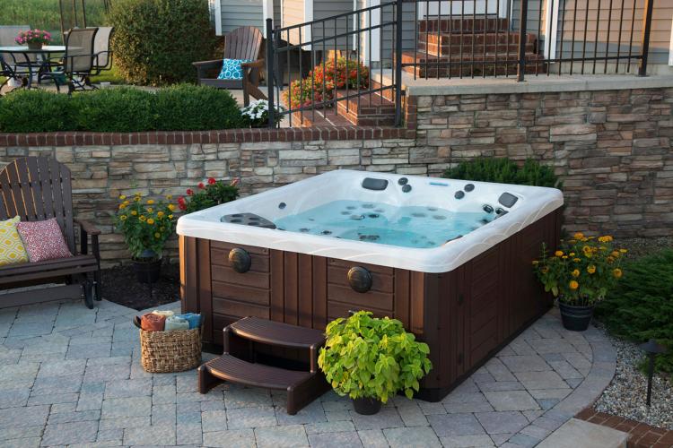 Hot Tub deck install